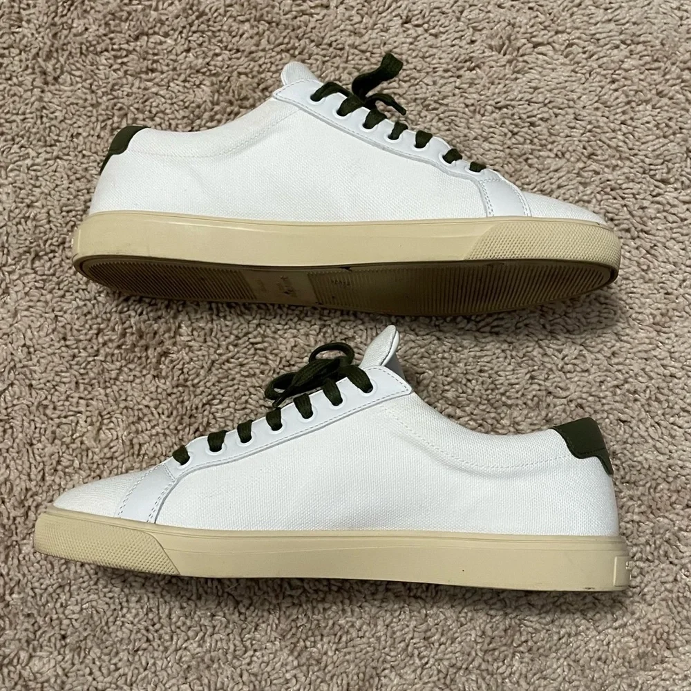 Saint Laurent Andy Canvas Sneakers Size 40.5 - Picture 2 of 9